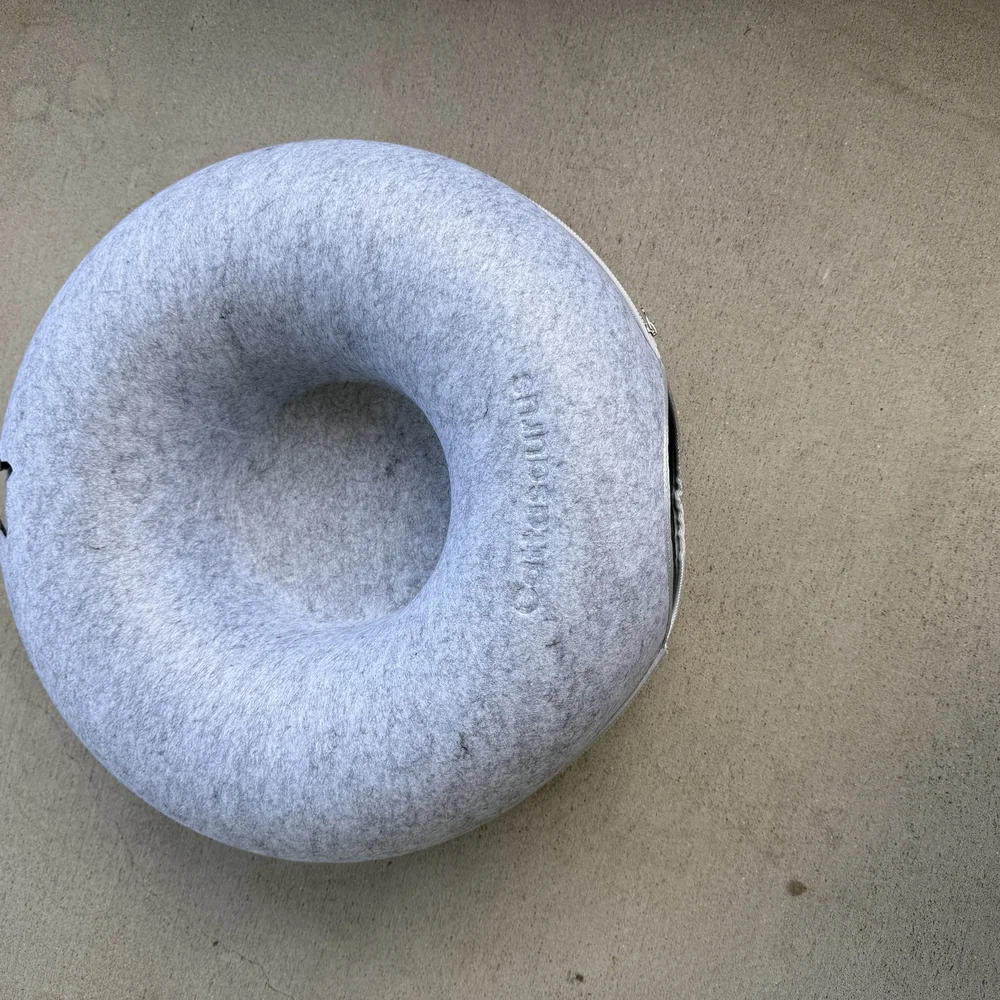 Gray Cat Scratcher with Sleek Design